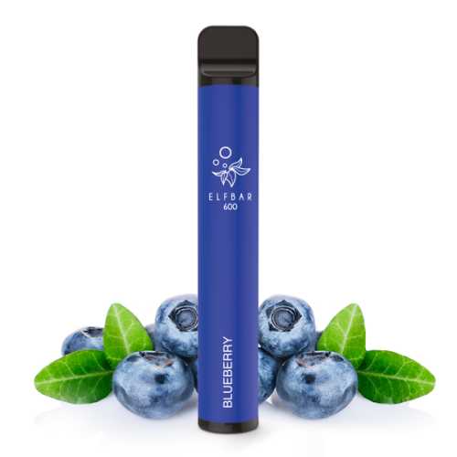 Elf Bar 600 Blueberry Einweg-E-Zigarette mit 2% Nikotin oder nikotinfrei – Vapestick jetzt bei semyshop.de online bestellen!